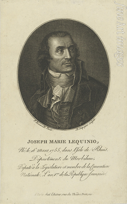 Bonneville François - Portrait of Marie Joseph Lequinio (1755-1814) 