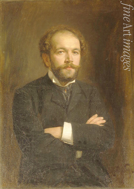 Stemberg Viktor Karlowitsch - Porträt von Komponist Nikolai Medtner (1879-1951)