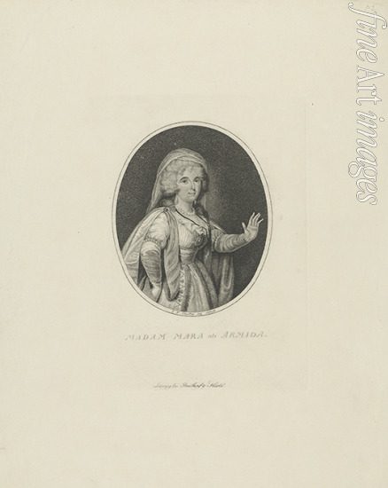 Schröter Johann Friedrich - Gertrud Elisabeth Mara, geb. Schmeling (1749-1833) als Armida