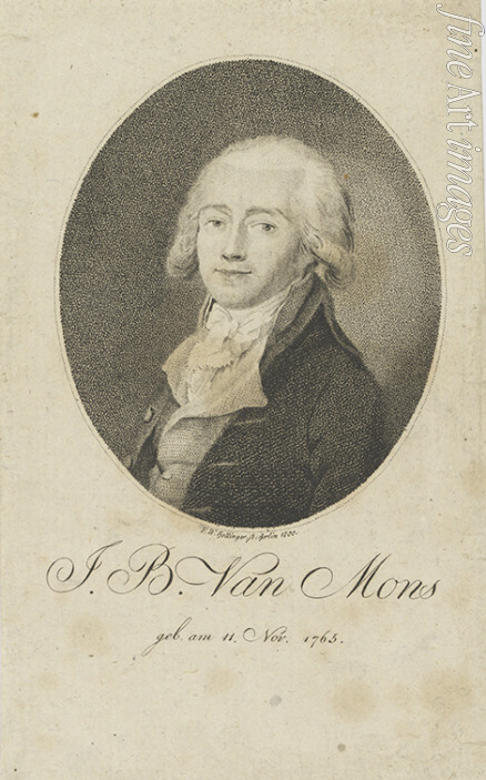 Bollinger Friedrich Wilhelm - Portrait of Jean-Baptiste Van Mons (1765-1842) 
