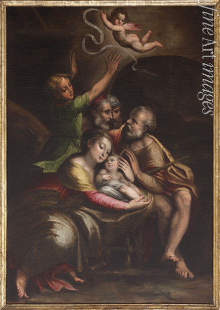 Gherardi Cristofano - The Adoration of the Christ Child