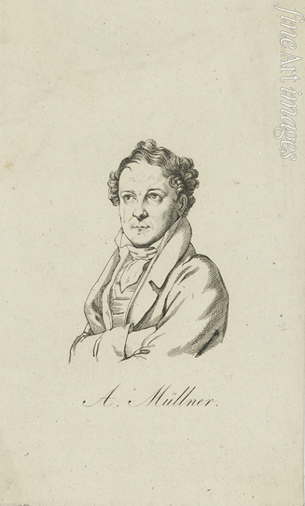 Anonymous - Amandus Gottfried Adolf Müllner (1774-1829) 