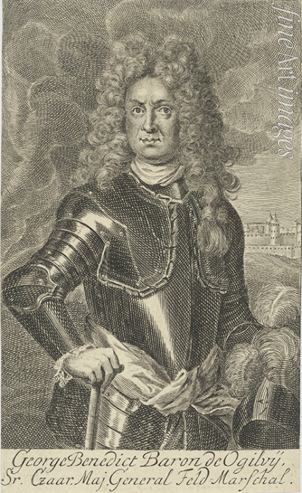 Bernigeroth Martin - Georg Benedikt Freiherr von Ogilvy, Baron Ogilvy de Muirtown (1651-1710)