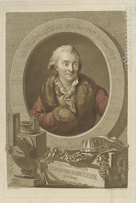 Seyffert Johann Gottlob - Porträt von Johann Friedrich Reinecke (1745-1787) 