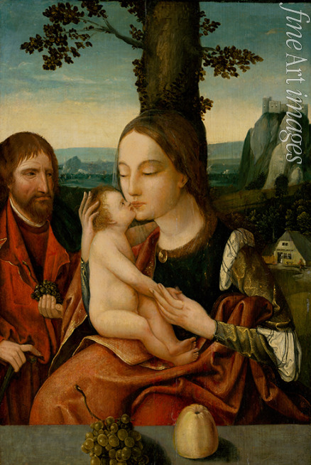 Meister von Antwerpen - Die Heilige Familie