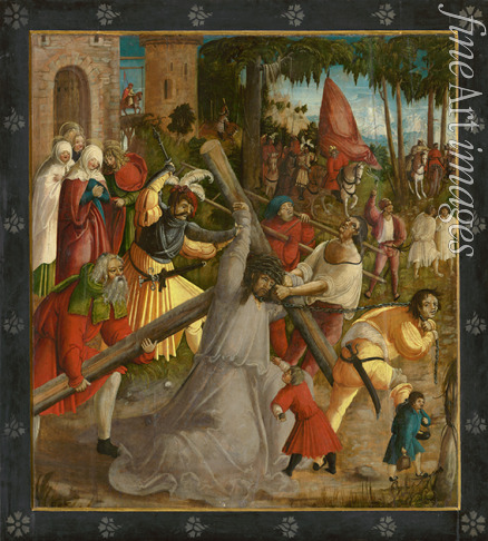 South German master - Christ carrying the Cross