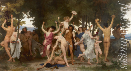 Bouguereau William-Adolphe - The youth of Bacchus (La jeunesse de Bacchus)