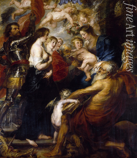 Rubens Pieter Paul - Our Lady with the Saints