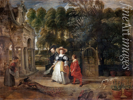 Rubens Pieter Paul - Rubens and Helene Fourment in the Garden 