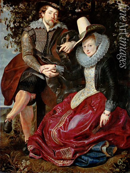 Rubens Pieter Paul - Rubens und Isabella Brant in der Geißblattlaube