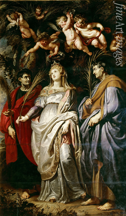 Rubens Pieter Paul - The Saints Domitilla, Nereus and Achilleus