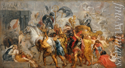 Rubens Pieter Paul - The Triumphal Entry of Henry IV into Paris