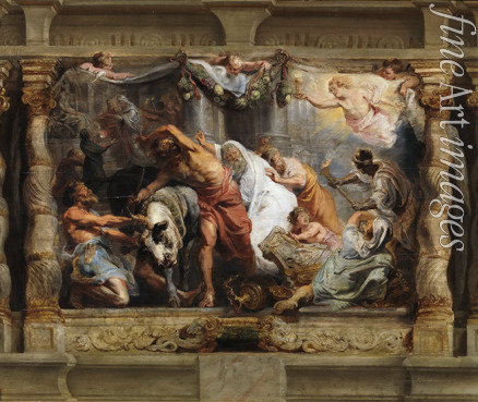 Rubens Pieter Paul - Triumph der Eucharistie: Sieg der Wahrheit über die Häresie