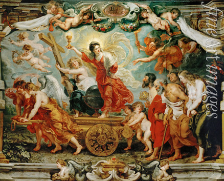 Rubens Pieter Paul - Triumph of Faith. (Allegory of the victory of Catholic faith over the Reformation) 