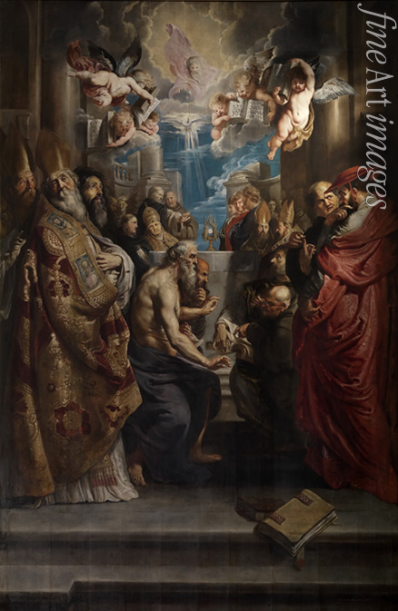 Rubens Pieter Paul - Disput über das Heilige Sakrament  
