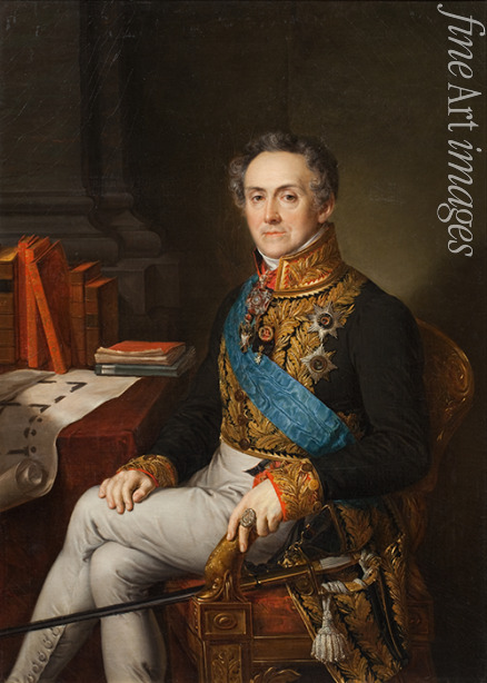 Tropinin Vasili Andreyevich - Portrait of Ivan Vasilyevich Tutolmin (1751-1839)