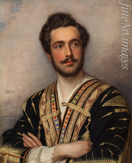 Stieler Joseph Karl - Portrait of Prince Grigory Grigorievich Gagarin (1810-1893)
