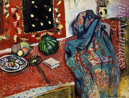 Matisse Henri - Les Tapis rouges (Nature morte au tapis rouge) 