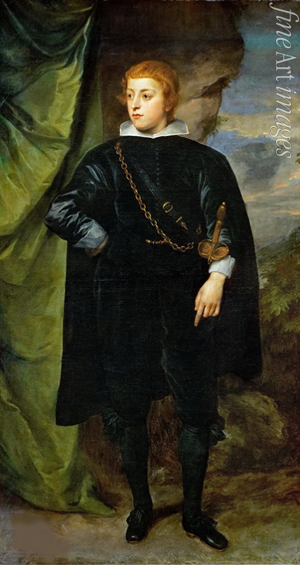 Dyck Sir Anthonis van - Carlo Emanuele d'Este, Marchese di Borgomanero (1622-1695)