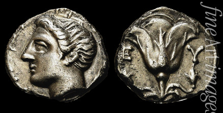 Numismatik Antike Münzen - Memnon von Rhodos. Drachme