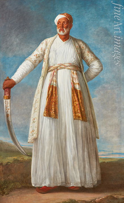 Vigée Le Brun Louise Élisabeth - Portrait of Muhammad Dervish Khan, ambassador to the French court sent by Tipu Sultan  