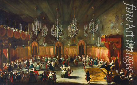 Stom Antonio - Ball zu Ehren von Anna Maria Luisa de' Medici, Kurfürstin von der Pfalz 