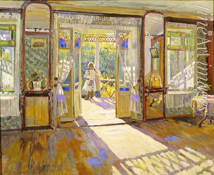 Vinogradov Sergei Arsenyevich - In a house