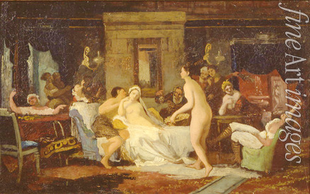 Zhuravlev Firs Sergeevich - Eve-of-the-wedding Party in a Bath
