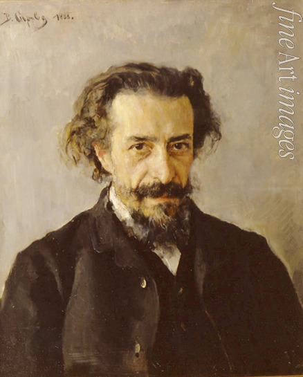 Serow Valentin Alexandrowitsch - Porträt des Komponisten Pawel Blaramberg (1841-1908)