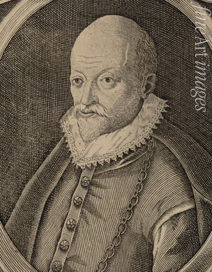 Larmessin Nicolas III de - Portrait of the composer Roland de Lassus (1532-1594)