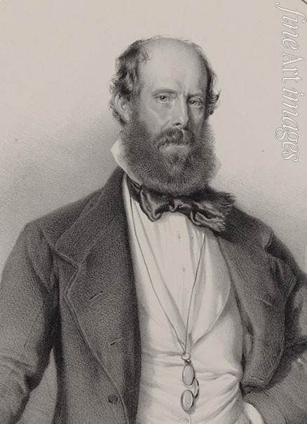 Dauthage Adolf - Portrait of the composer Luigi Ricci (1805-1859)