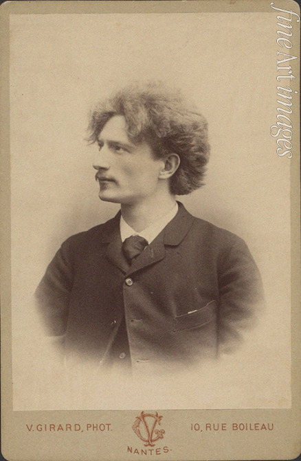 Girard Victor - Portrait of the composer Ignacy Jan Paderewski (1860-1941)