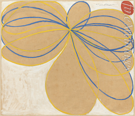 Hilma af Klint - Group V, The Seven-Pointed Star, No. 1 (WUS/Seven-Pointed Star Series) 