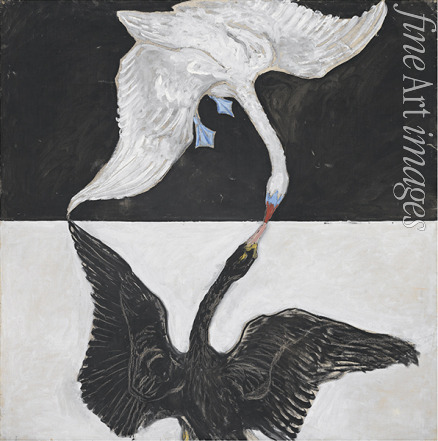 Hilma af Klint - Group IX/SUW, No. 1, The Swan, No. 1