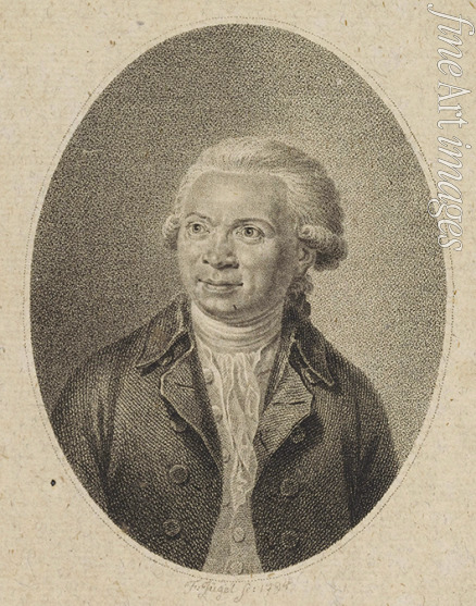 Jügel Johann Friedrich - Portrait of the Composer Johann Abraham Peter Schulz (1747-1800) 