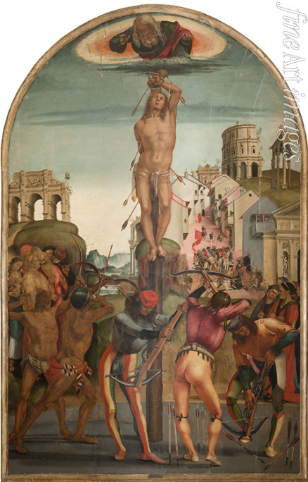Signorelli Luca - The Martyrdom of Saint Sebastian