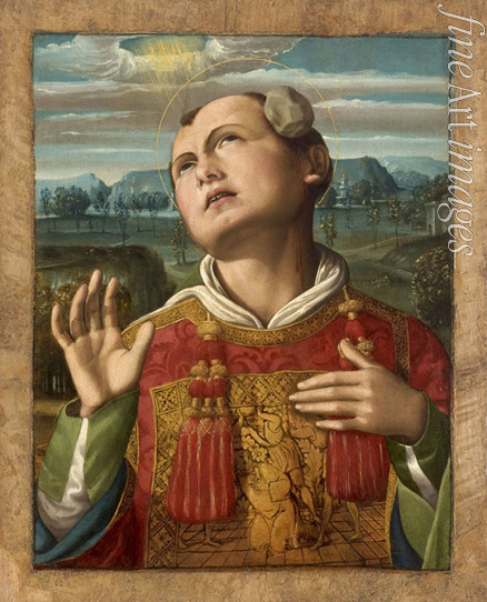 Signorelli Luca - Die Steinigung des heiligen Stephanus