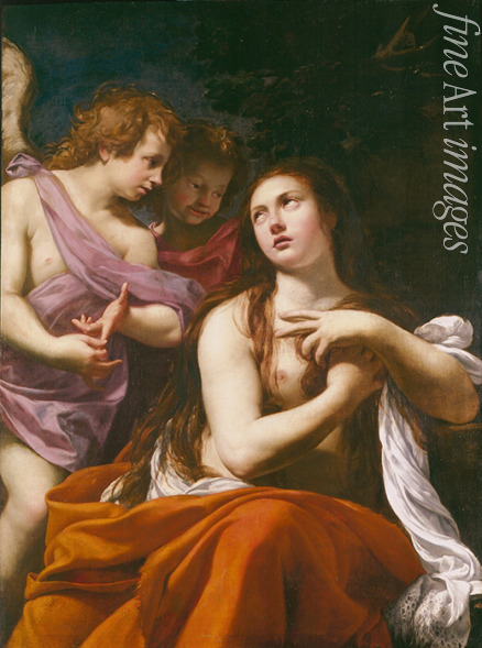 Vouet Simon - Maria Magdalena und zwei Engel