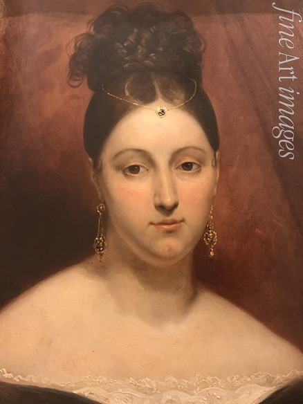 Scheffer Ary - Porträt von Opernsängerin Maria Malibran (1808-1836)