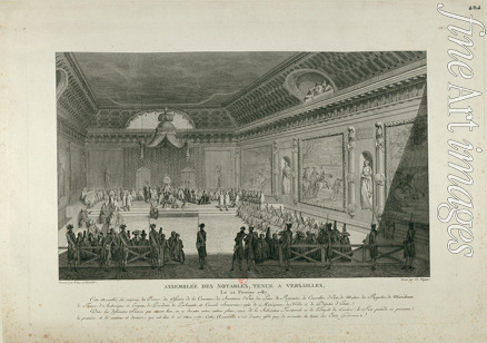 Niquet Claude - Die Notabelnversammlung am 22. Februar 1787 in Versailles
