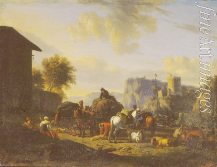 Berchem Nicolaes (Claes) Pietersz the Elder - The rest of the Convoy