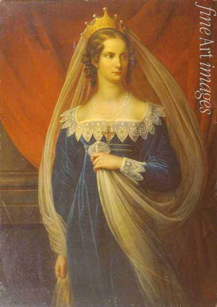 Kügelgen Gerhard von - Porträt der Prinzessin Charlotte von Preußen (1798-1860)