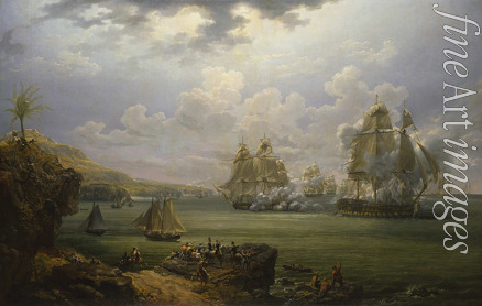 Crépin Louis-Philippe - Fight of the frigate Poursuivante against the British ship Hercule, 28 June 1803
