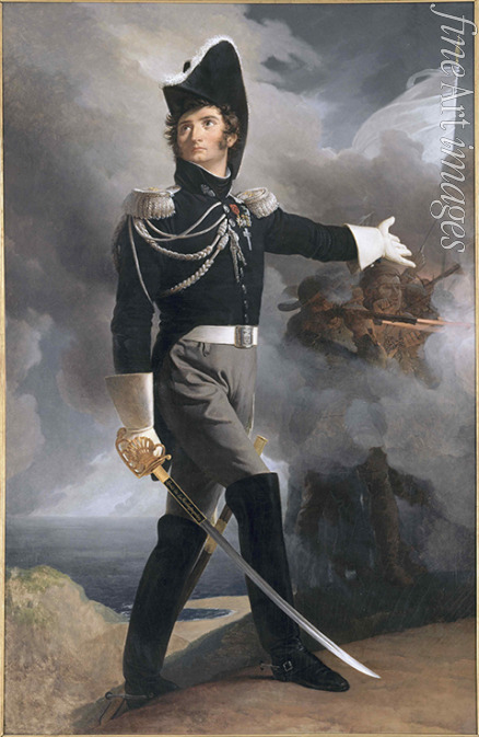 Guérin Pierre Narcisse Baron - General Louis Duverger, marquis de La Rochejaquelein (1777-1815)