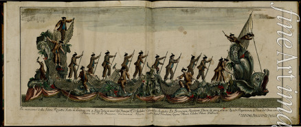Unbekannter Künstler - Die Regatta in Venedig zu Ehren von Prinz Eduard August (1739-1767), Herzog von York, am 4. Juni 1764