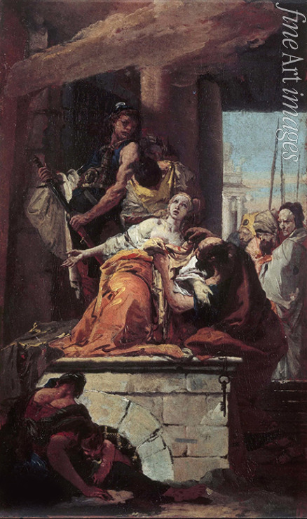 Tiepolo Giambattista - Das Martyrium der heiligen Agatha
