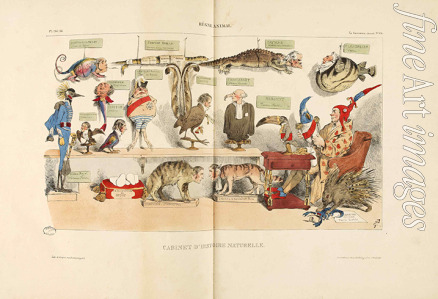 Grandville Jean-Jacques - Règne animal (Animal Kingdom). From 