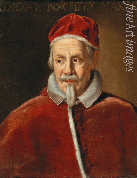 Ferri Ciro - Porträt von Papst Clemens X. (1590-1676)