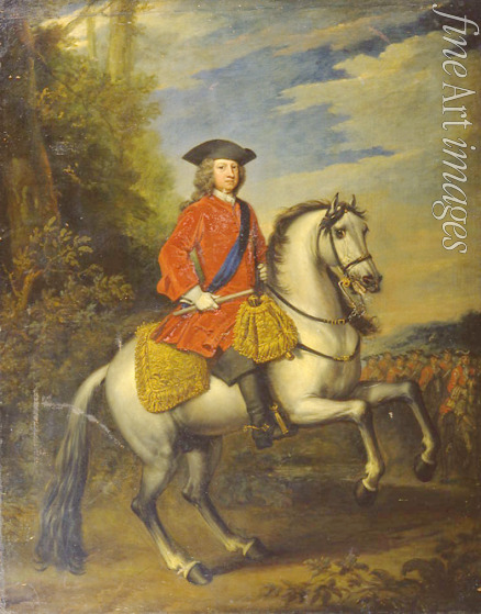 Kneller Sir Gotfrey - Porträt des Königs Georg I. von Großbritannien (1660-1727)