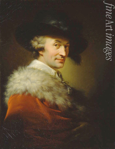 Lampi Johann-Baptist von the Elder - Portrait of the architect La Tour